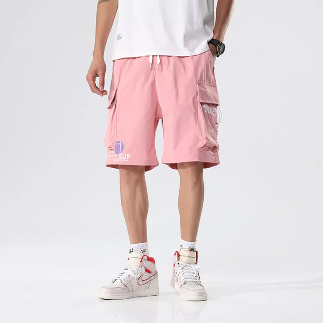 Xituodai Summer Cargo Shorts Men 2022 New Multi-Pockets Hip Hop Streetwear Baggy Jogger Shorts Male Casual Beach Shorts Plus Siz