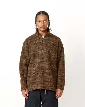 Zip Mock Knit Neck